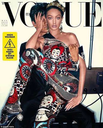 Gigi Hadid: Σάλος με το  μαύρο  εξώφυλλο στη Vogue & η απάντησή της 