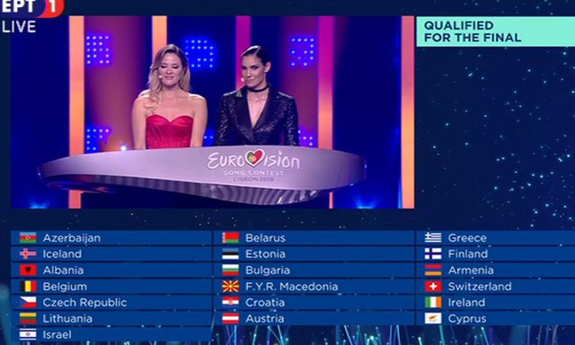 Eurovision 2018: Αυτές οι χώρες πήραν το εισιτήριο για τον τελικό του Σαββάτου