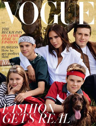 Ολόκληρη η οικογένεια Beckham στο εξώφυλλο της Vogue. Τι αποκάλυψαν για τον γάμο τους;