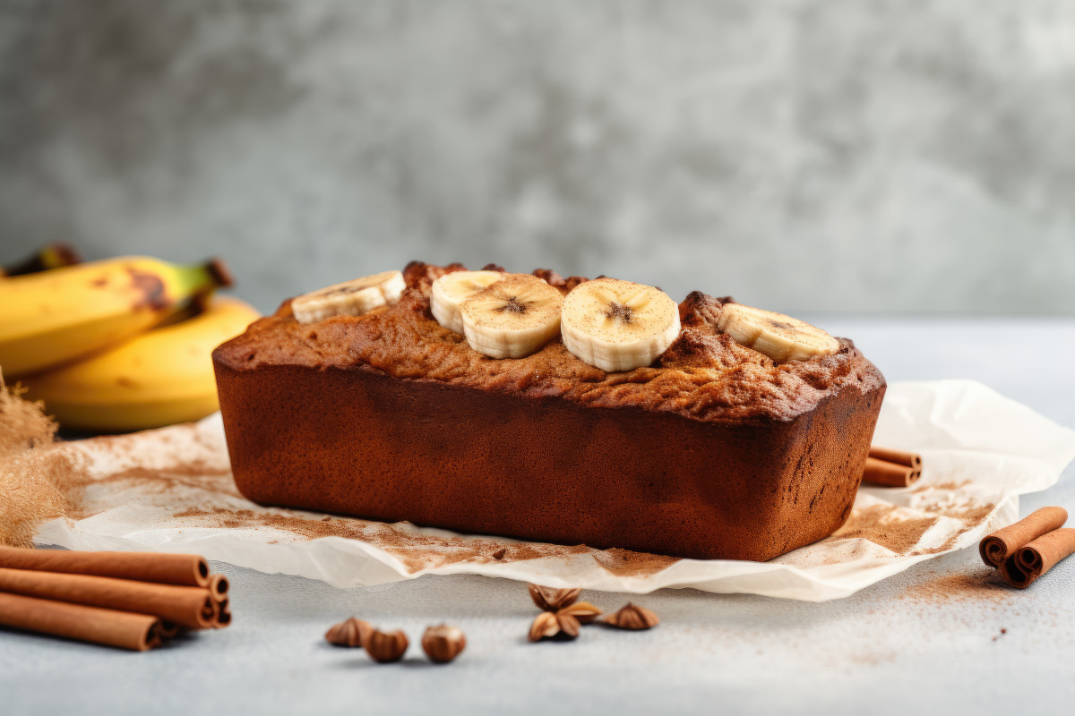 Το πιο νόστιμο Banana Bread με μόλις 5 υλικά