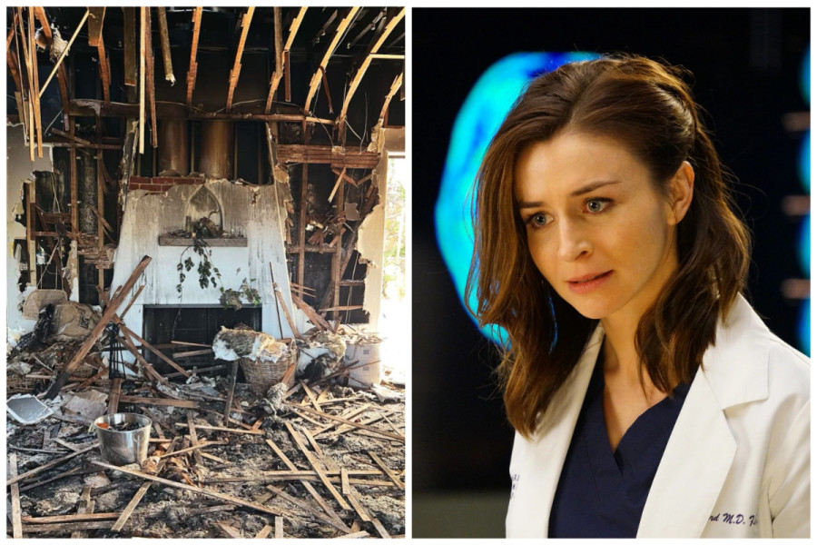 Στάχτες το σπίτι της Caterina Scorsone του Grey&#039; s Anatomy - Πώς κατάφερε να σώσει τα 3 παιδιά της